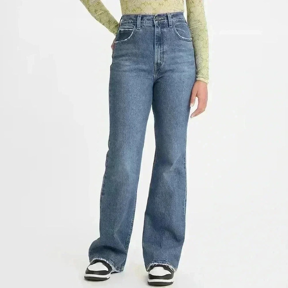 Levi’s Premium 70’s High Flare Jean in Sonoma Step, size 31, NWT - Picture 1 of 7